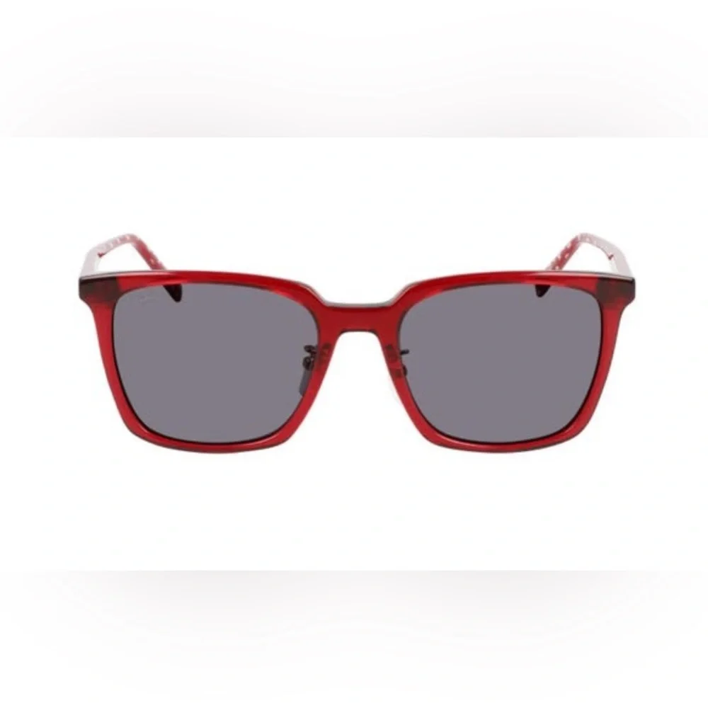 😎 MCM 56MM Burgundy Sunglasses